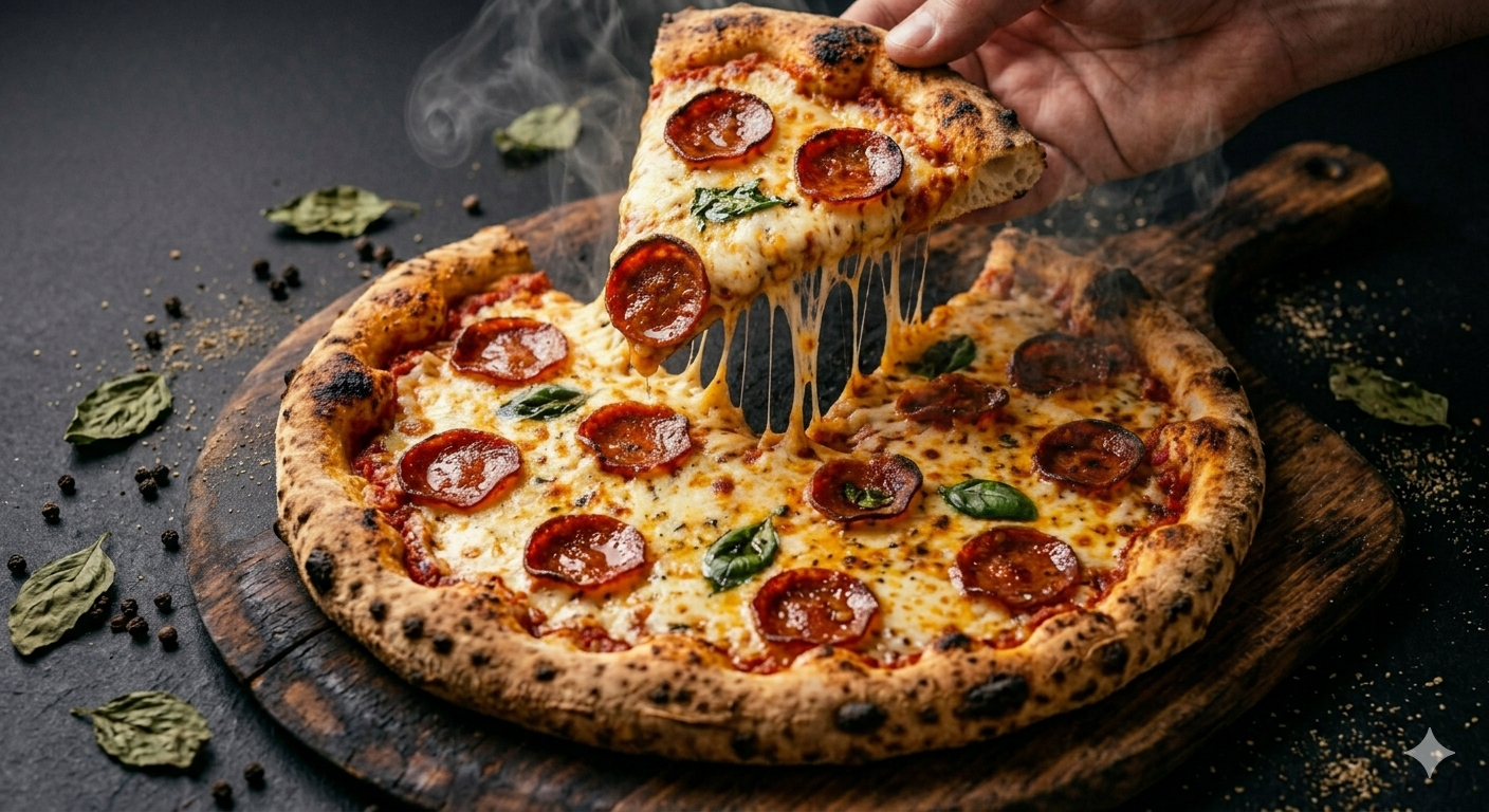 Pasión por la pizza prueba